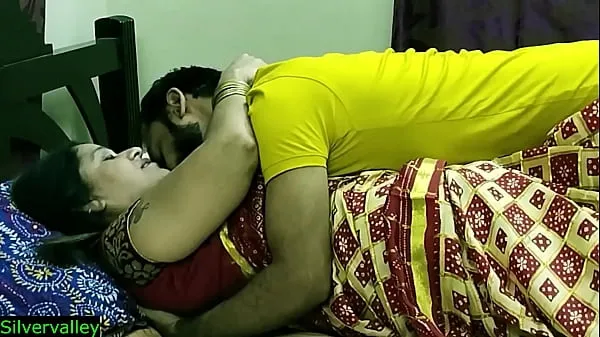 New Indian xxx sexy Milf aunty secret sex with son in law!! Real Homemade sex clips Movies